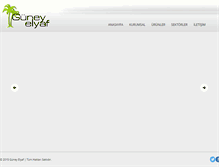 Tablet Screenshot of guneyelyaf.com